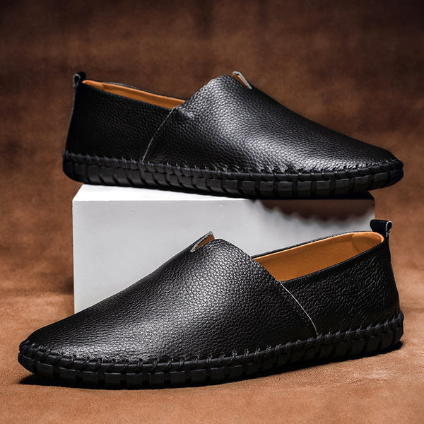 Jimmy Minimal Genuine Leather Loafers