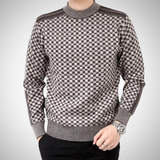 Edmund Patterned Sweater.