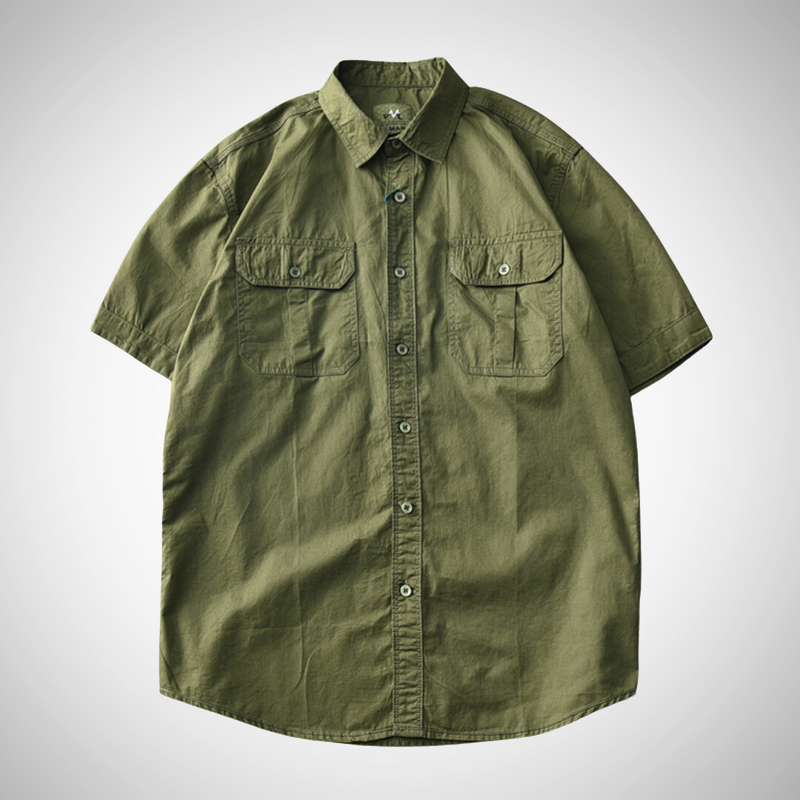 Jasper Cotton Short Sleeve Shirt