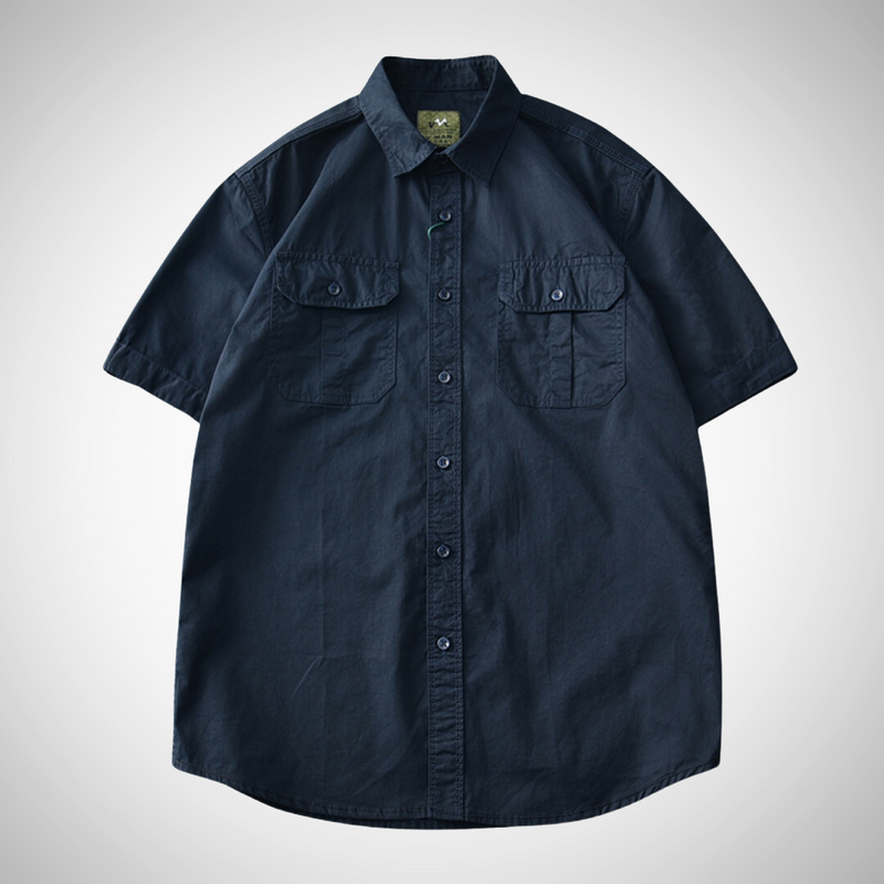 Jasper Cotton Short Sleeve Shirt