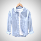 Melchor Linen Button-Up Shirt