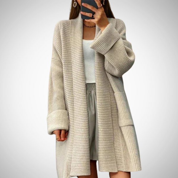 Eliza Ribbed Cardigan