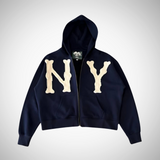 Greziel Stylish Embroidery Hoodie