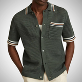 Nelman Knitted Mesh Shirt