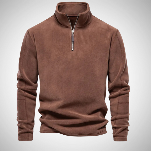 Brandon Quarter Zip Fleece Sweater