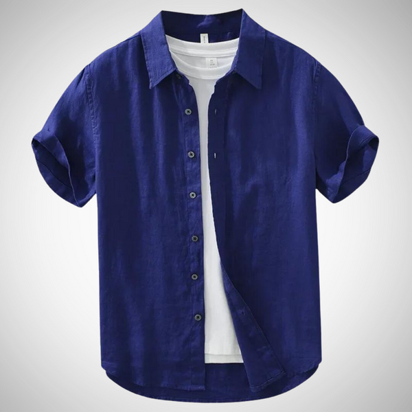 Wendell Linen Short Sleeve Shirt