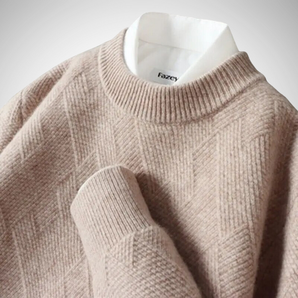 Christopher Jacquard Sweater