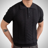 Lando Jacquard Polo Shirt