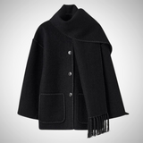 Denia Casual Scarf Coat