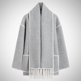 Denia Casual Scarf Coat