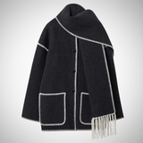 Denia Casual Scarf Coat