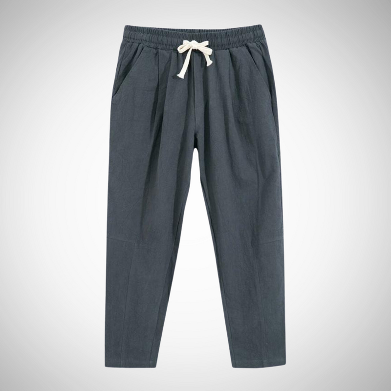 Ruel Cotton-Linen Pants