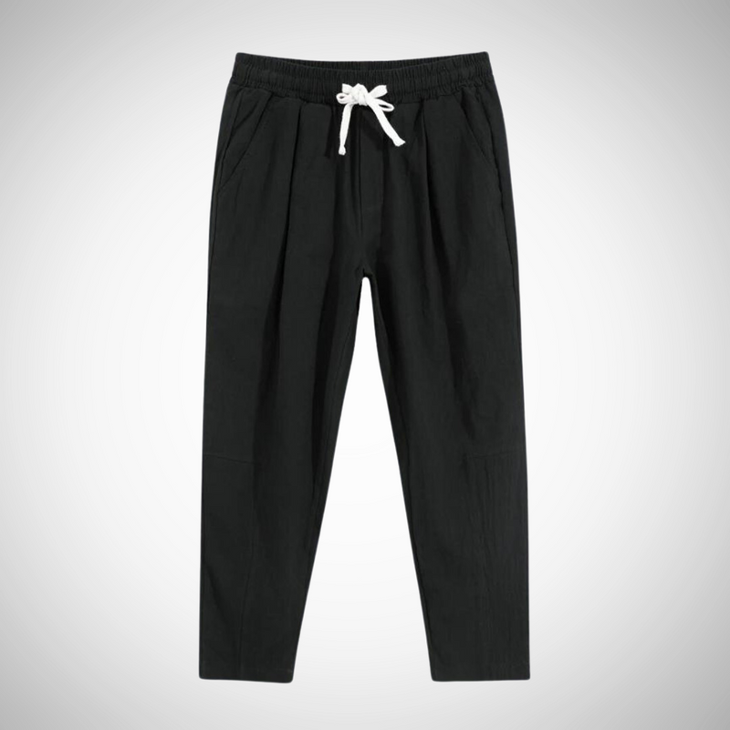 Ruel Cotton-Linen Pants