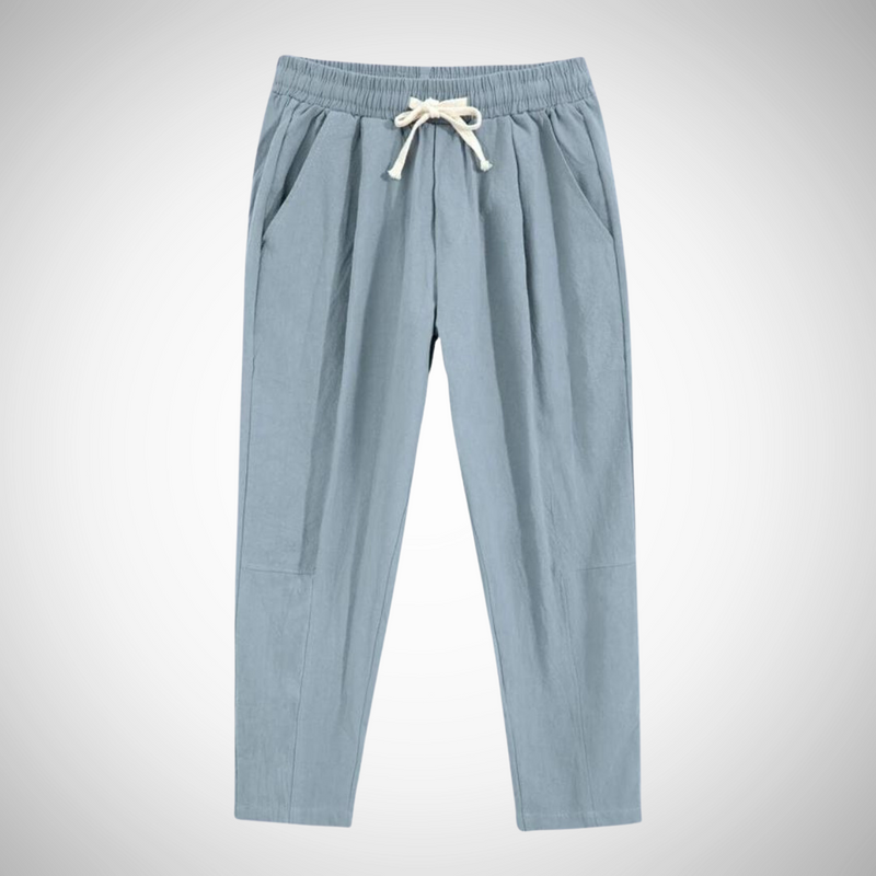 Ruel Cotton-Linen Pants