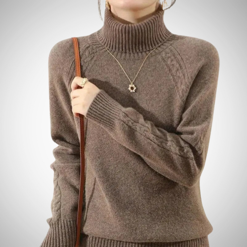 Zyra Turtleneck Sweater for Women