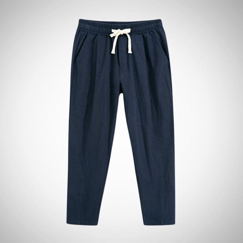 Ruel Cotton-Linen Pants