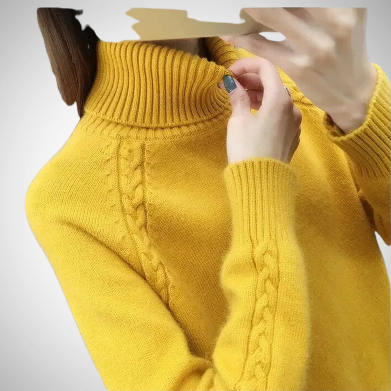 Zyra Turtleneck Sweater for Women