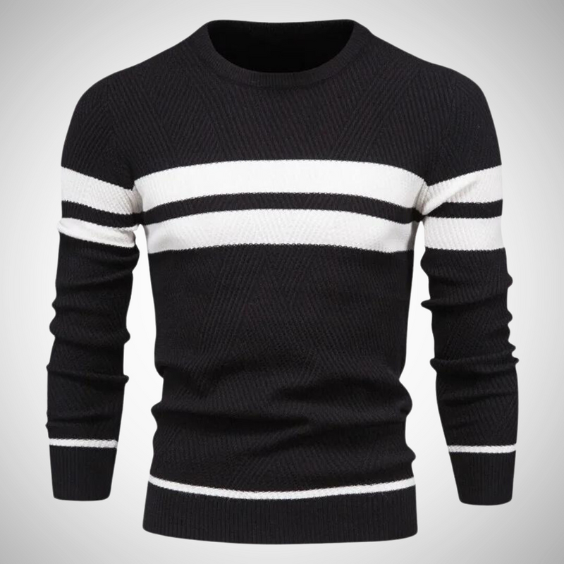 Francis Stripe Crewneck