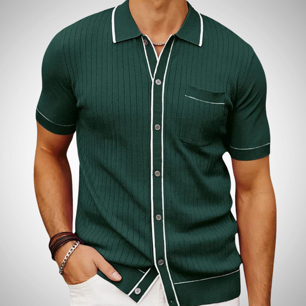 Ramil Ribbed Polo