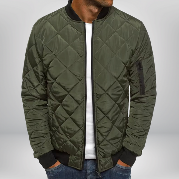 Ryan Quilted Bomber Jacket