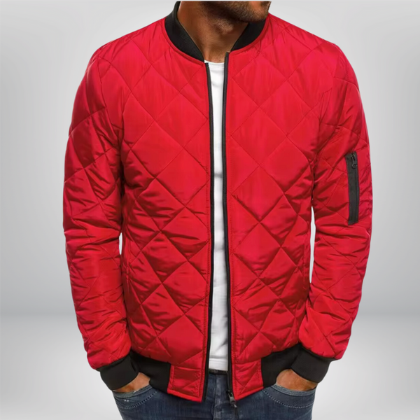 Ryan Quilted Bomber Jacket