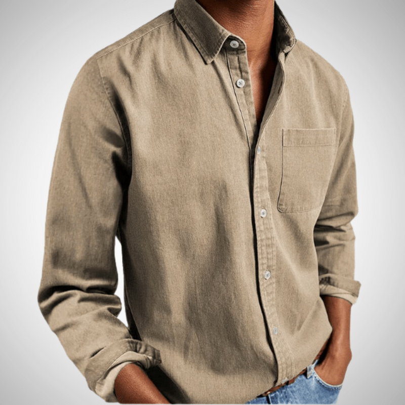 Marvin Men's Casual Linen Shirt