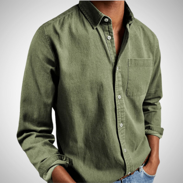 Marvin Men's Casual Linen Shirt