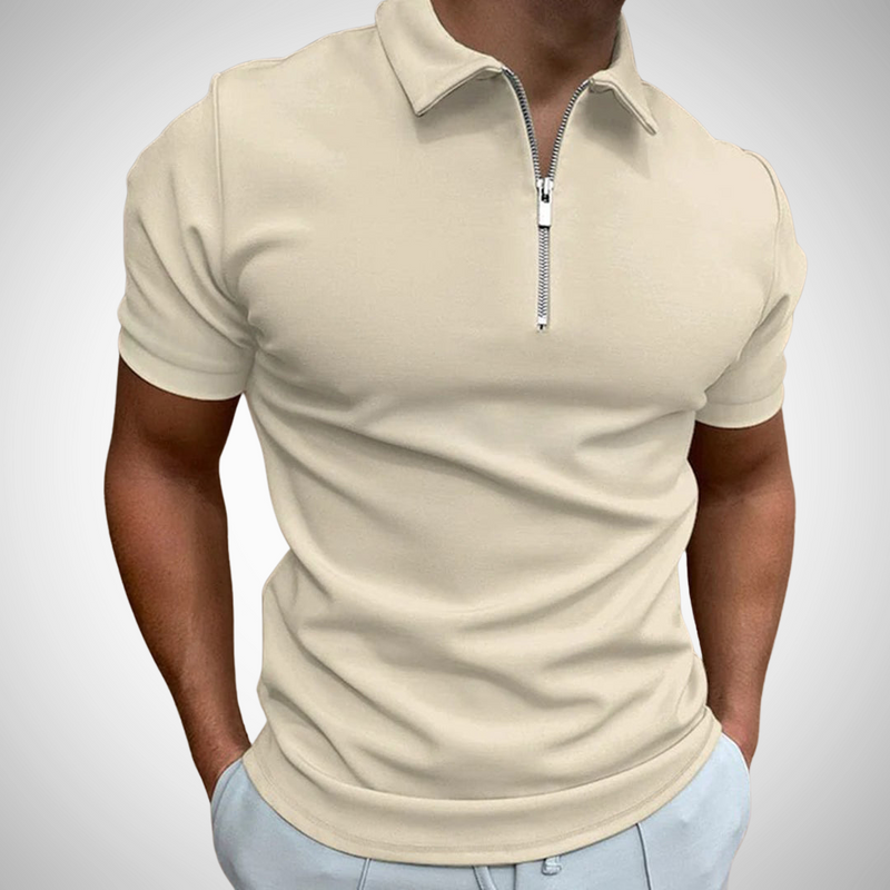 Peter Zip Polo Shirt