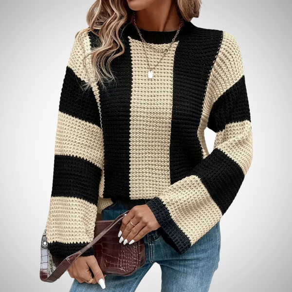 Racheal Bold Striped Sweater