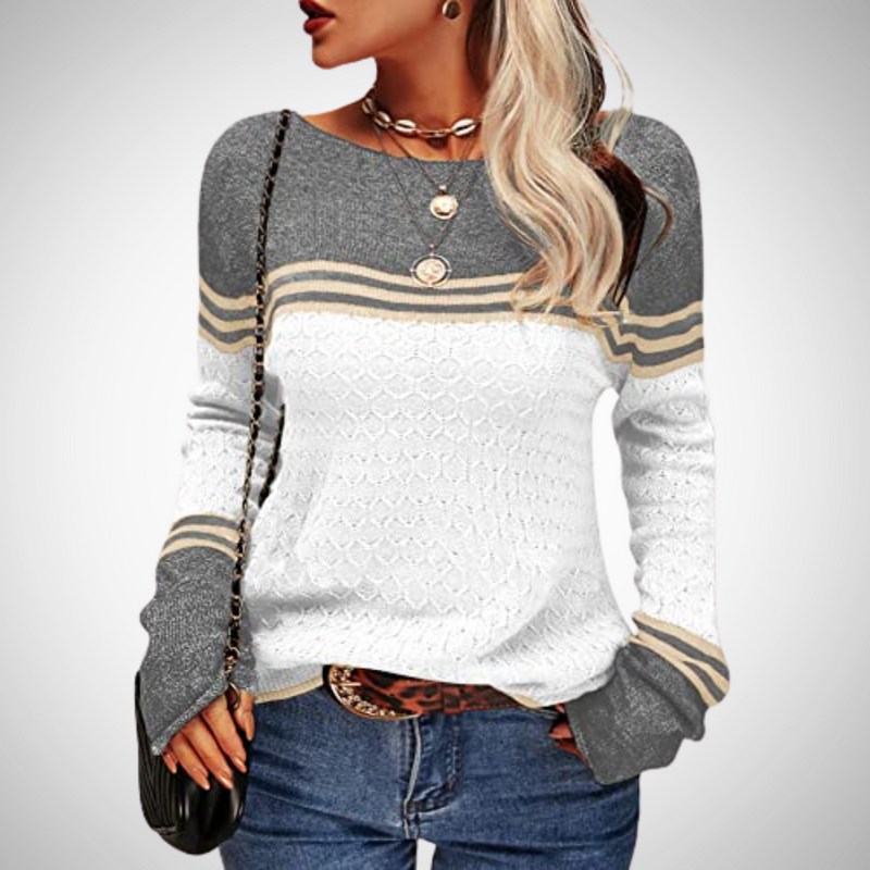 Myrna Striped Sweater