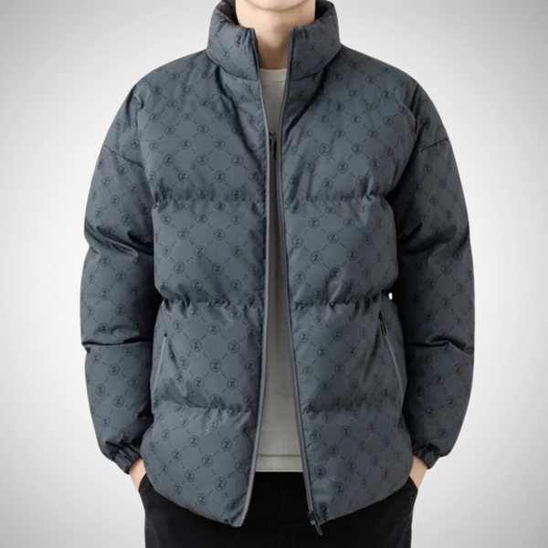 James Print Puffer Jacket