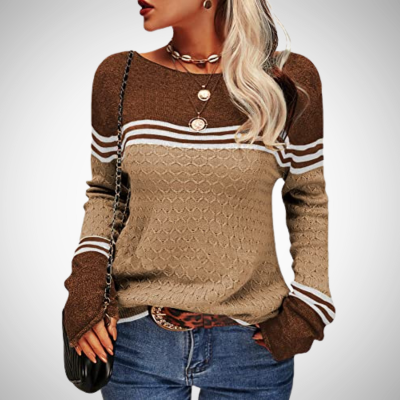 Myrna Striped Sweater