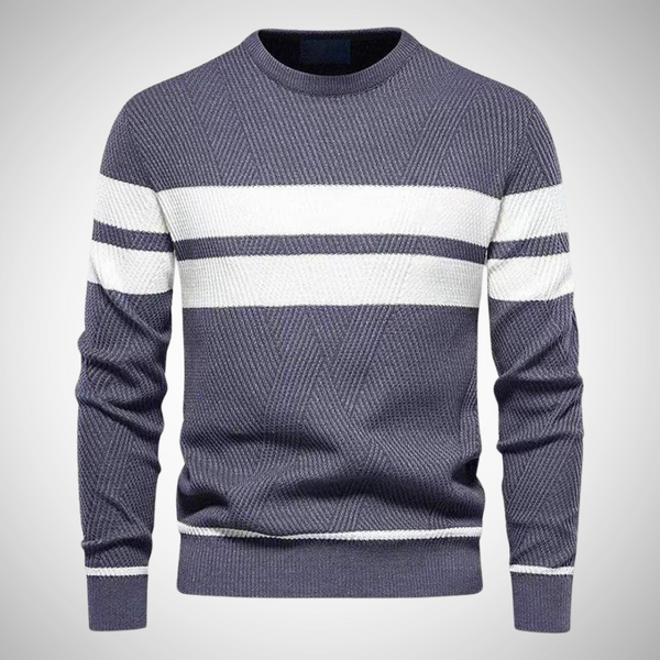 Levi Stripped Knitted Sweatwer