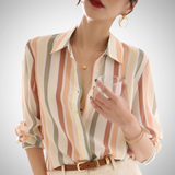 Eleonora Striped Shirt Top