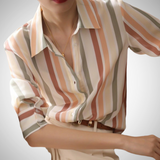 Eleonora Striped Shirt Top