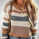 Grace Casual Striped Women's Sweater