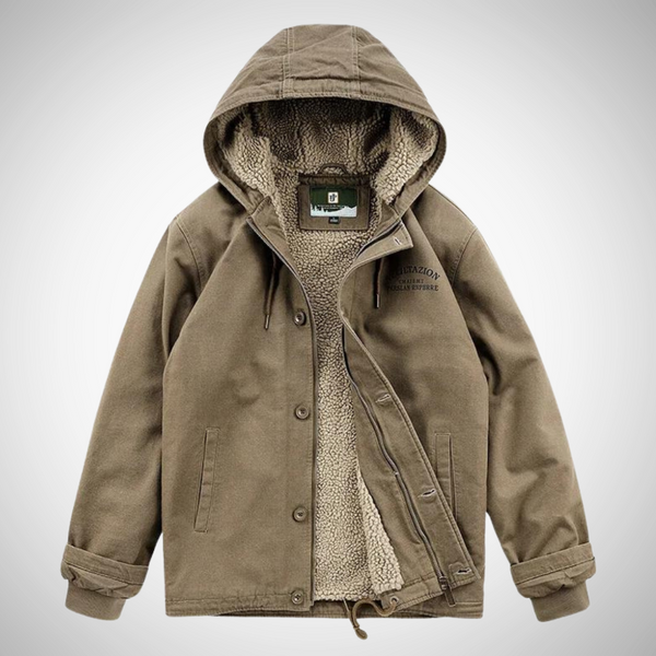 Cruz Fleece Lined Hooded Jacket